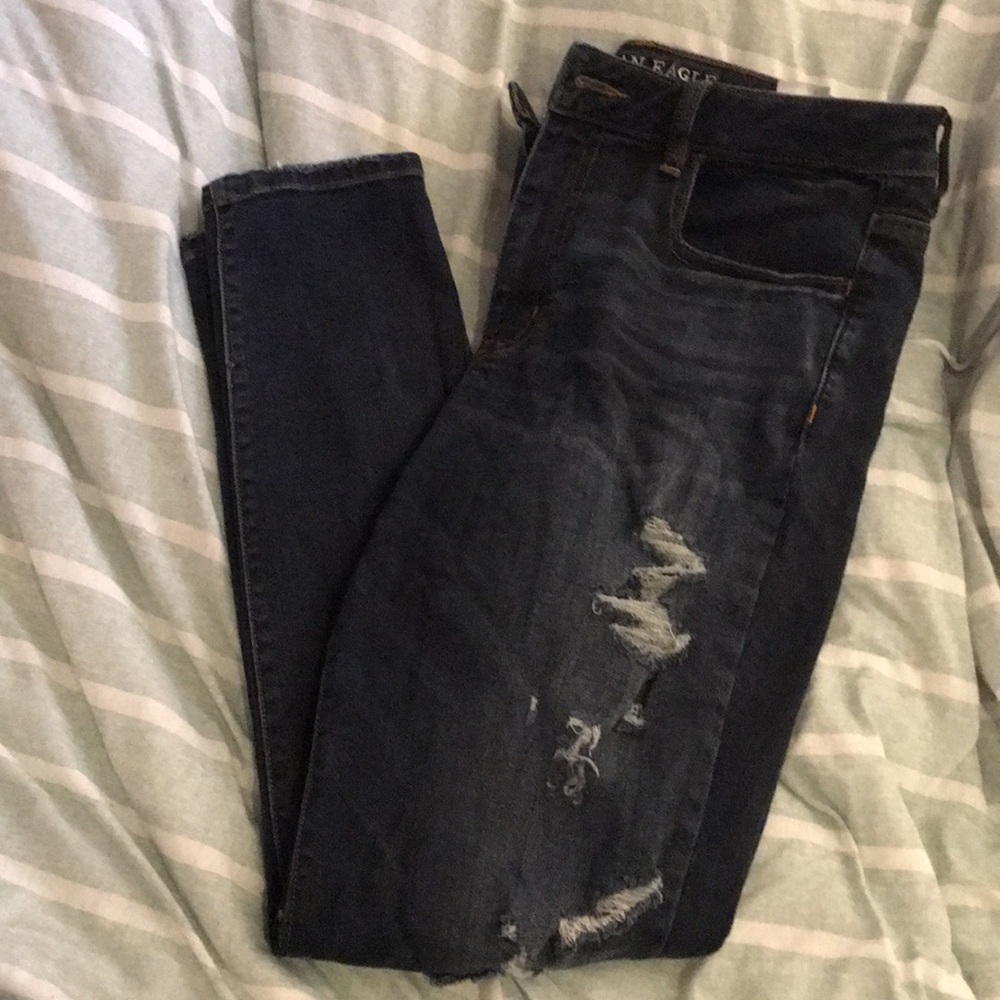 Ripped jegging